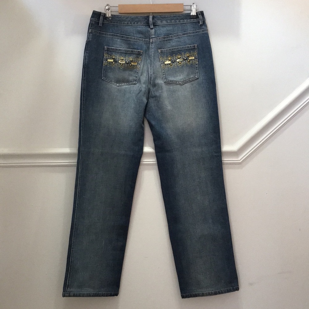 Like new St. John Embellished Jeans